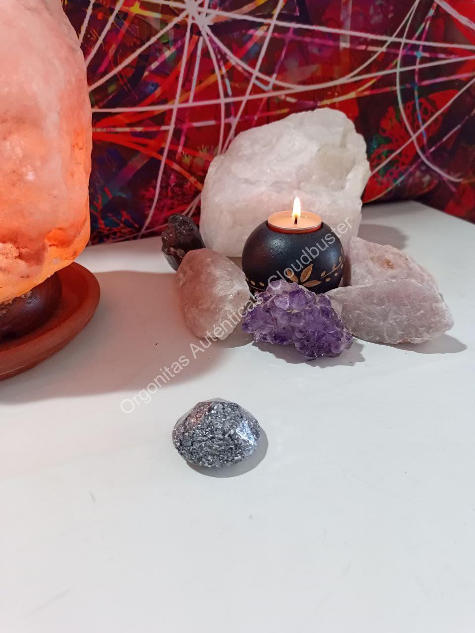 Orgonita Auténtica / Electronite Pirámide diamante pequeña