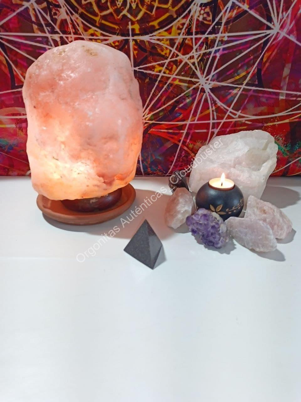 Orgonita Auténtica VIRUTA DE HIERRO Pirámide 3 lados - Imagen 2