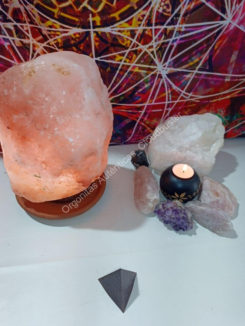 Orgonita Auténtica VIRUTA DE HIERRO Pirámide 3 lados - Imagen 4