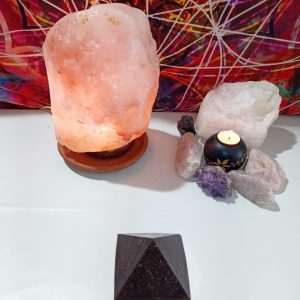 Orgonita Auténtica VIRUTA DE HIERRO Pirámide Grande 4 lados