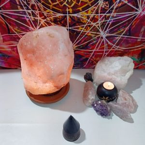 Orgonita Auténtica VIRUTA DE HIERRO Pirámide Cono y punta de Magnetita