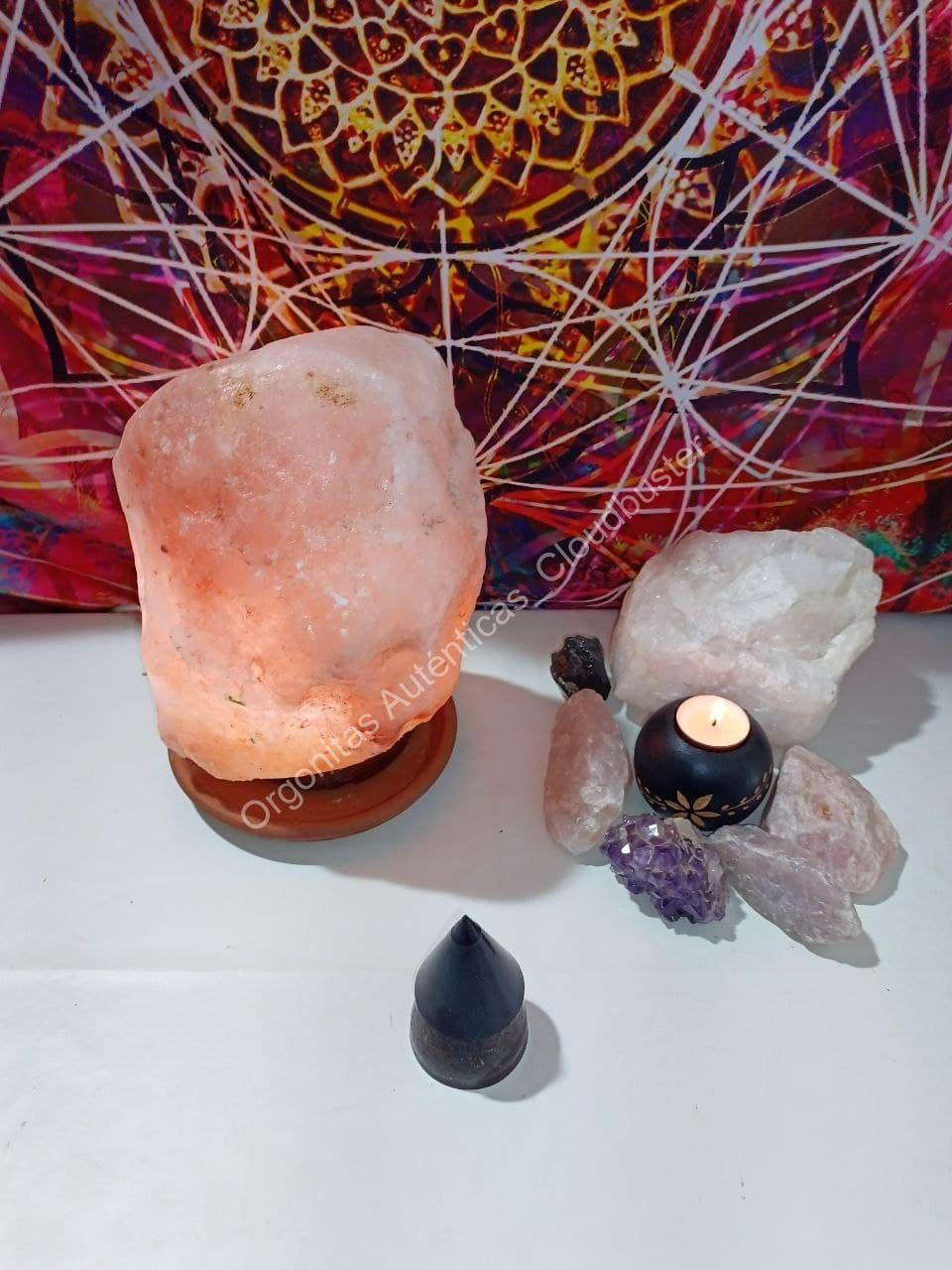 Orgonita Auténtica VIRUTA DE HIERRO Pirámide Cono y punta de Magnetita - Imagen 2