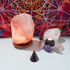 Orgonita Auténtica VIRUTA DE HIERRO Pirámide cono