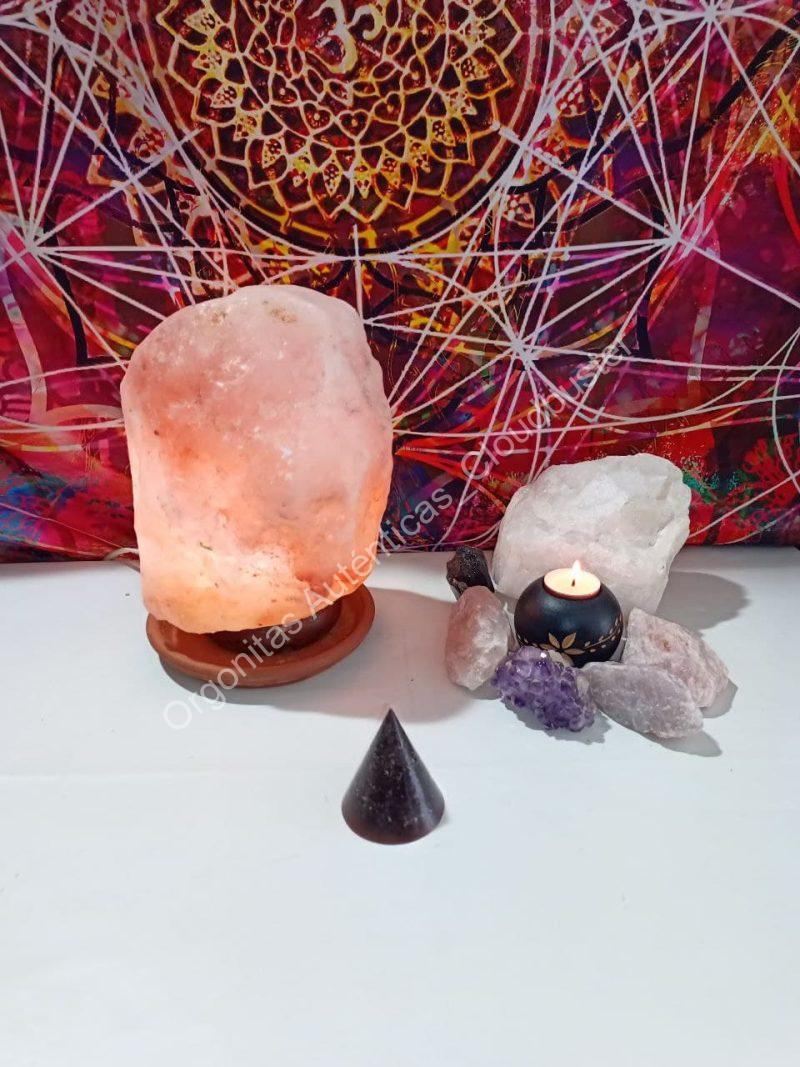 Orgonita Auténtica VIRUTA DE HIERRO Pirámide cono - Imagen 5