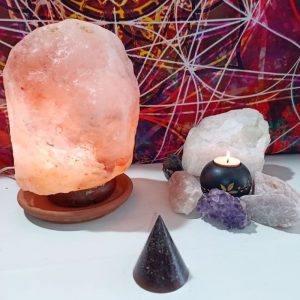 Orgonita Auténtica VIRUTA DE HIERRO Pirámide cono