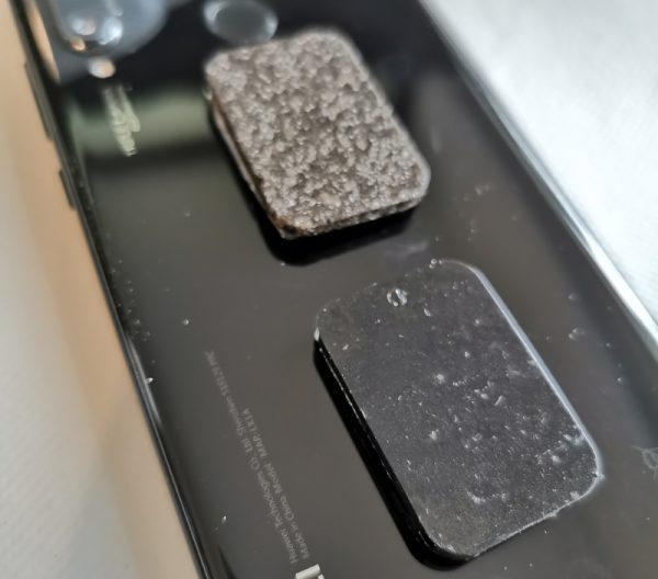 Protectores para MÓVIL de Magnetita y viruta de hierro pequeña forma rectangular
