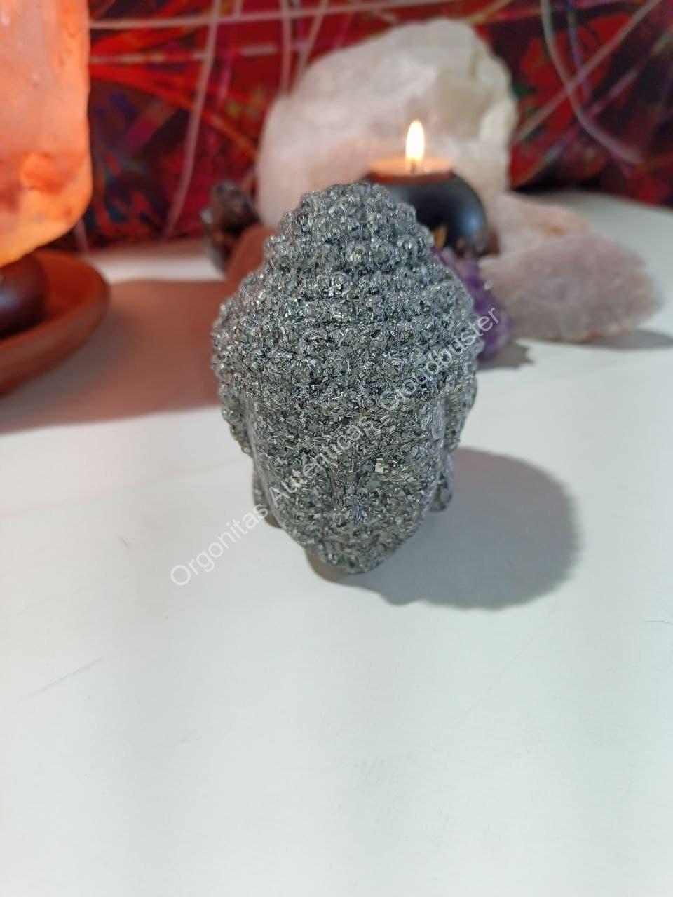 Orgonita Auténtica / Electronite formato cabeza Buda