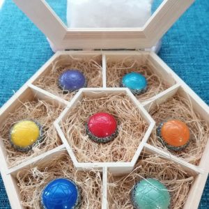 Pack Orgonitas Auténticas Reiki formato Semiesfera