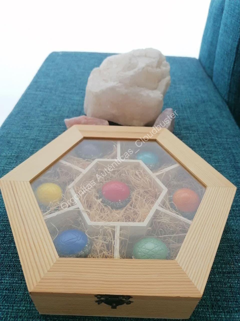 Pack Orgonitas Auténticas Reiki formato Semiesfera - Imagen 5