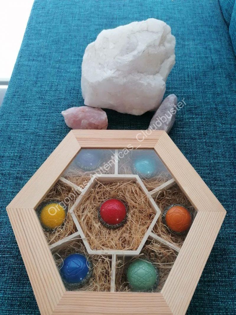 Pack Orgonitas Auténticas Reiki formato Semiesfera - Imagen 4
