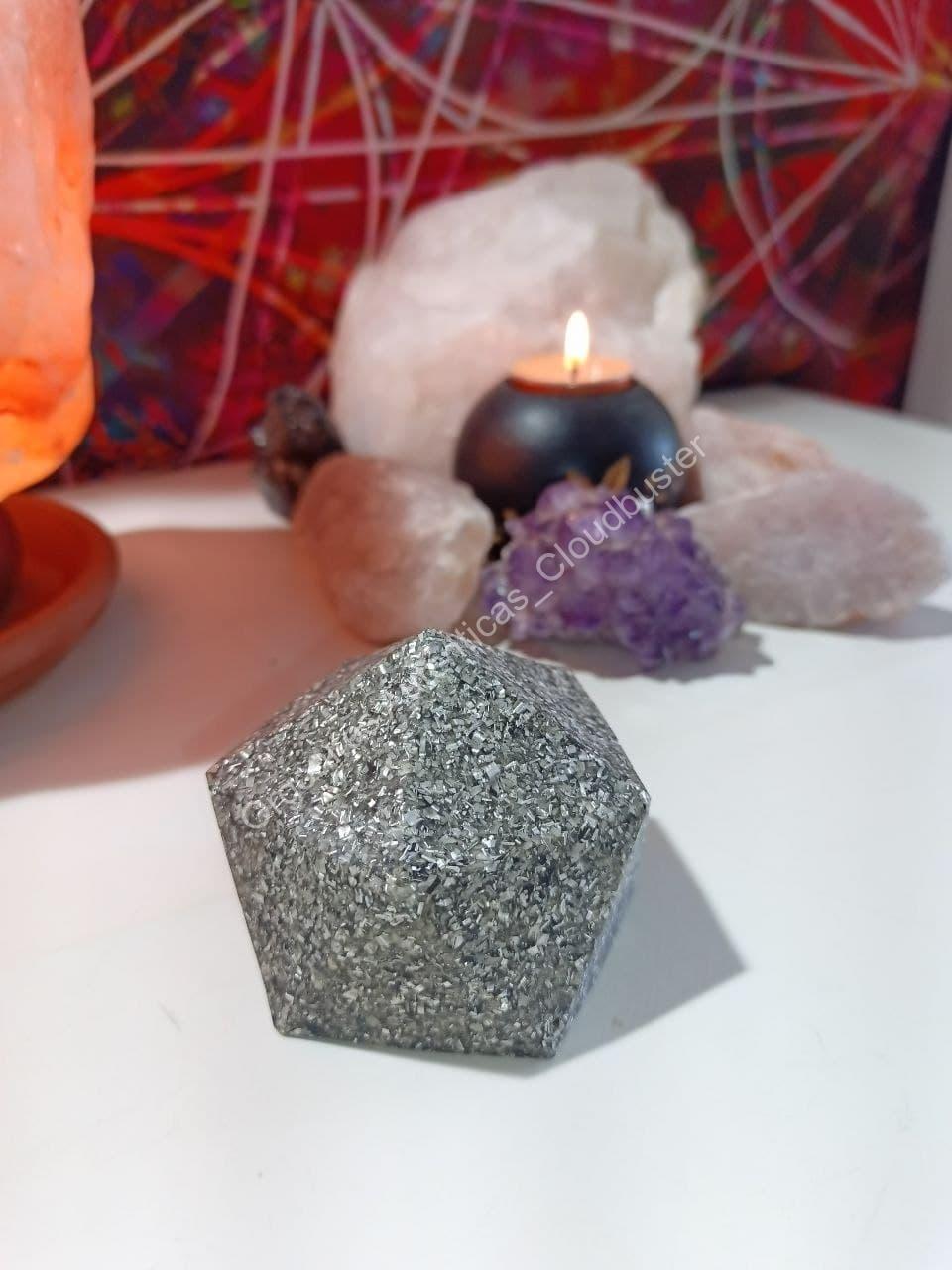 Orgonita Auténtica / Electronite Pirámide Facetada