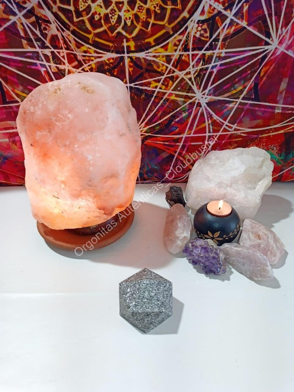 Orgonita Auténtica / Electronite Pirámide Facetada - Imagen 2