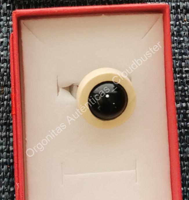 Anillo de Shungita y madera 2 colores - Imagen 3