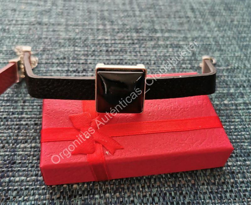 Pulsera de Shungita formato Cuadrada 2 Colores - Imagen 2
