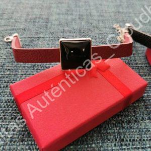 Pulsera de Shungita formato Cuadrada 2 Colores