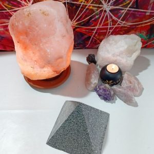 Orgonita Auténtica / Electronite Formato Pirámide Maxi Grande 4 lados