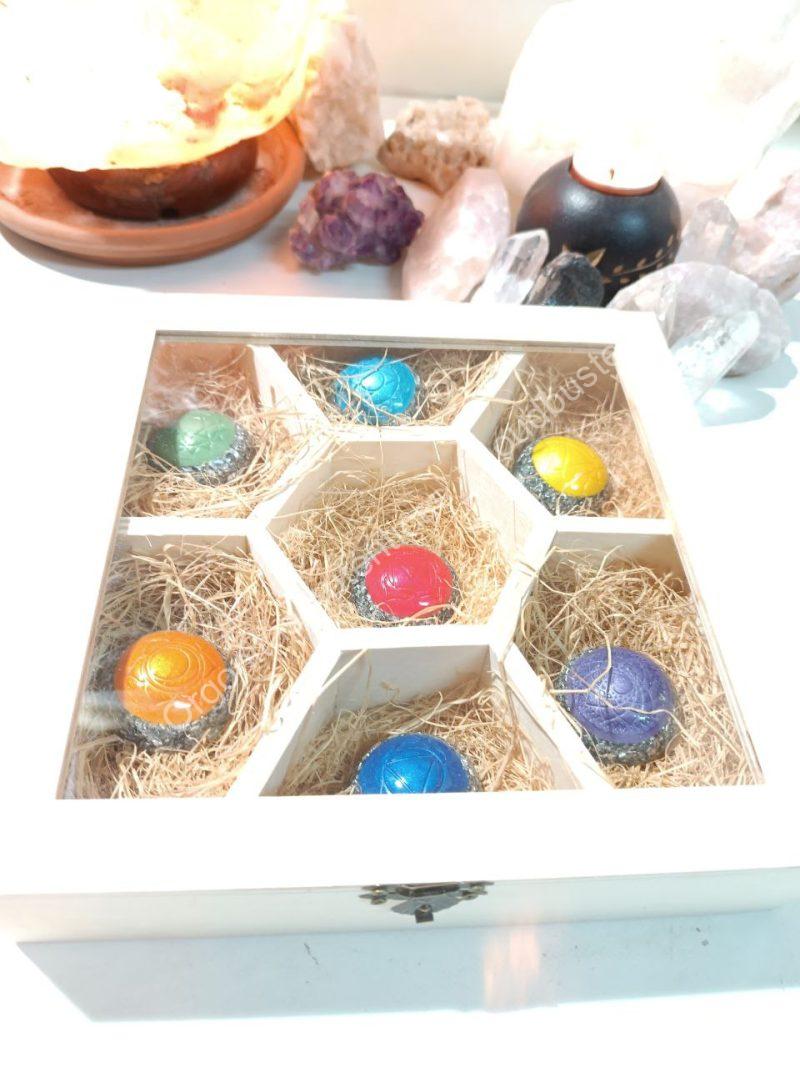 Pack Orgonitas Auténticas Reiki formato Semiesfera - Imagen 10