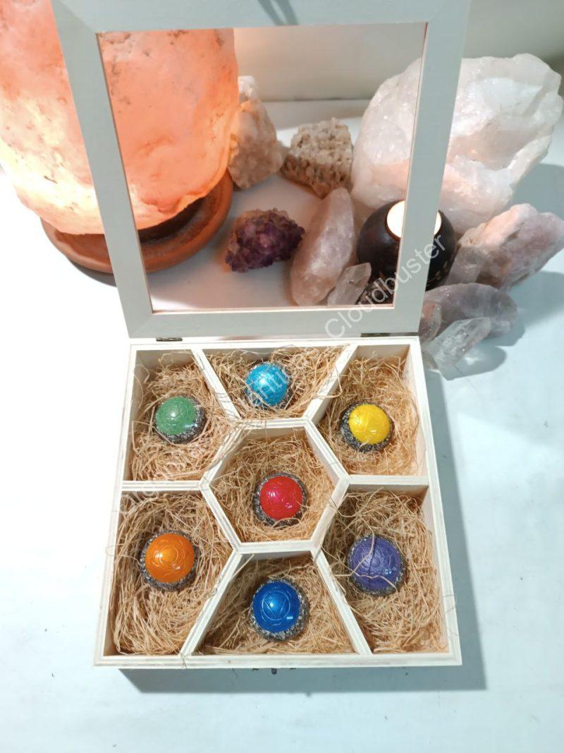 Pack Orgonitas Auténticas Reiki formato Semiesfera - Imagen 2