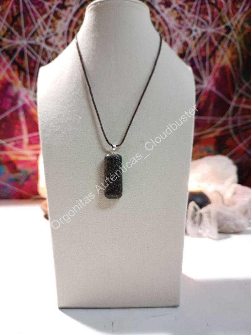 Orgonita Auténtica VIRUTA PEQUEÑA DE HIERRO colgante Rectángulo Pequeño