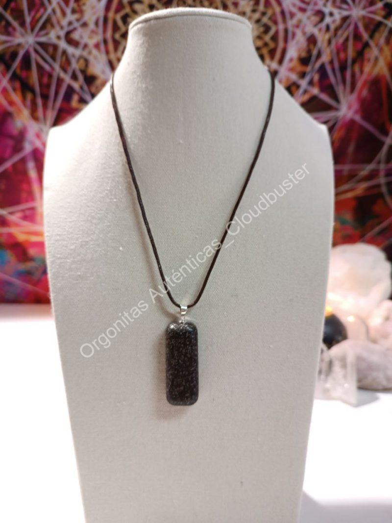 Orgonita Auténtica VIRUTA PEQUEÑA DE HIERRO colgante Rectángulo Pequeño - Imagen 2