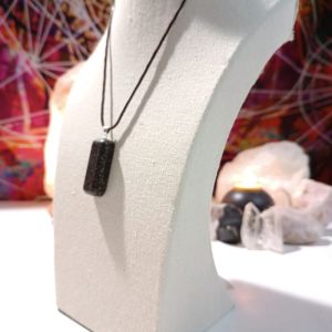 Orgonita Auténtica VIRUTA PEQUEÑA DE HIERRO colgante Rectángulo Pequeño