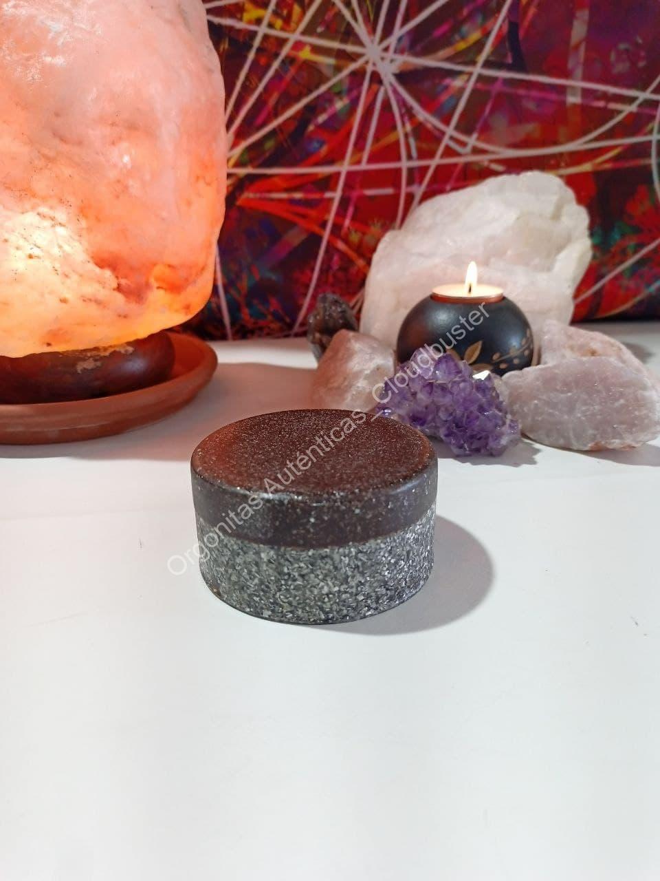 Orgonita Auténtica Tumbatorres viruta de hierro + aluminio