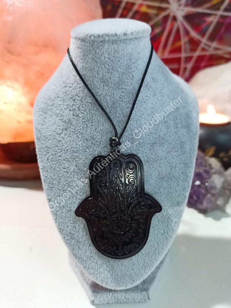 Orgonita Auténtica El Jamsa Colgante Magnetita