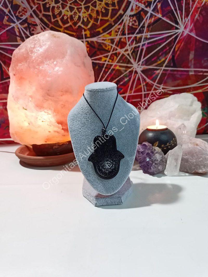 Orgonita Auténtica El Jamsa Colgante Magnetita - Imagen 2