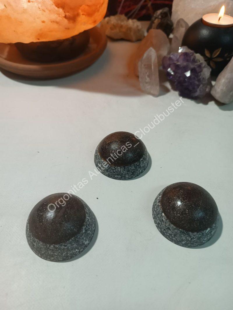 Orgonitas Auténticas Mini Semiesferas 3 Unidades - Imagen 3