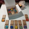 Orgonita Auténtica / Electronite Conjunto Pirámides Chakras - Imagen 2