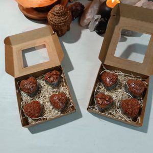 Orgonita Auténtica / Electronite Conjunto corazones Color