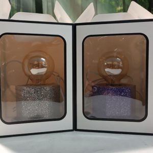 Lámpara mesita formato HEXAGONAL Orgonita Auténtica / Electronite