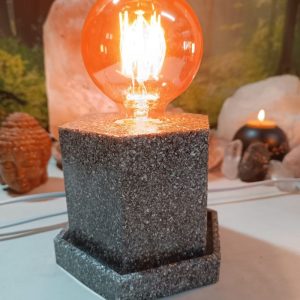 Lámpara mesita formato HEXAGONAL Orgonita Auténtica / Electronite