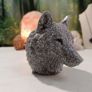 Orgonita Auténtica / Electronite Cabeza Grande de Lobo 850 gr.