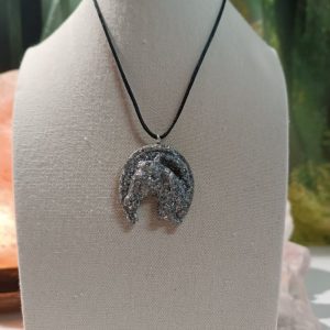 Orgonita Auténtica / Electronite Colgante forma HERRADURA