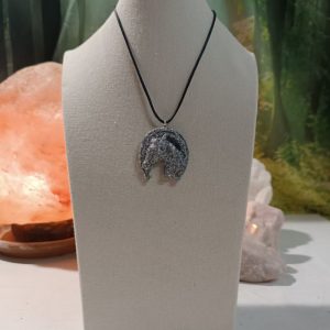 Orgonita Auténtica / Electronite Colgante forma HERRADURA