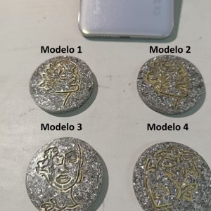 Orgonita Auténtica / Electronite Protector Móvil Redondo