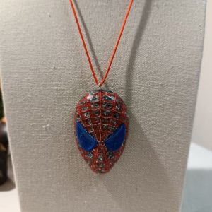 Orgonita Auténtica / Electronite Colgante SpiderMan Color