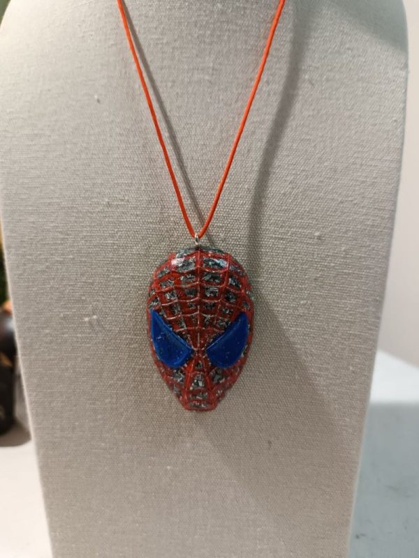 Orgonita Auténtica / Electronite Colgante SpiderMan Color