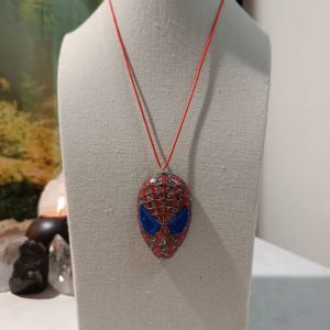 Orgonita Auténtica / Electronite Colgante SpiderMan Color