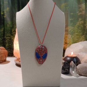 Orgonita Auténtica / Electronite Colgante SpiderMan Color