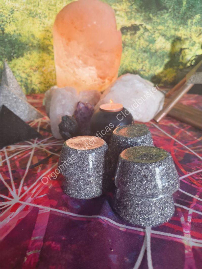 Orgonita Auténtica / Electronite PACK de 6 unidades viruta de aluminio - Imagen 2