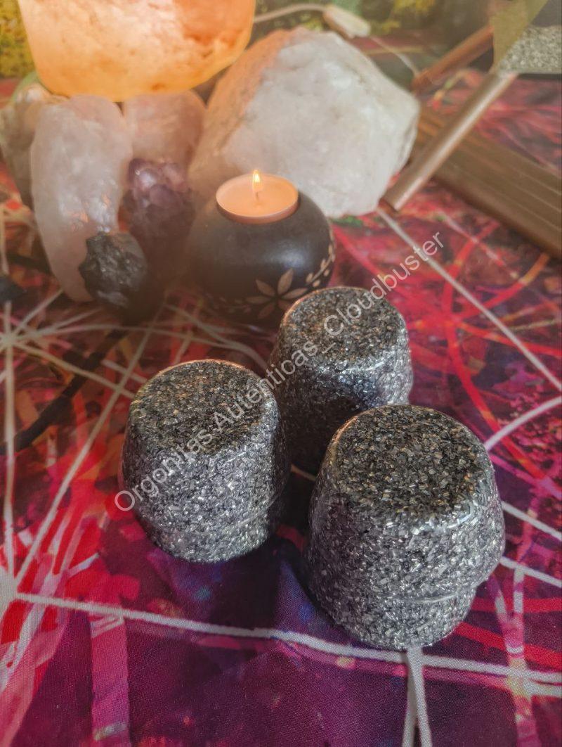 Orgonita Auténtica / Electronite PACK de 6 unidades viruta de aluminio